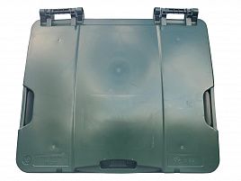 Плоская крышка 1100л зеленая