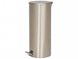 Урна с педалью 30 литров хром