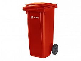 Мусорный контейнер ESE 120 красный