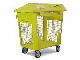 Мусорный контейнер 0,8 м3 желтый