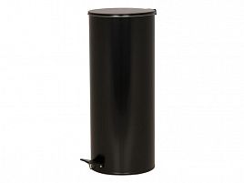 Урна с педалью 50 литров черная