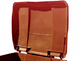 Крышка 1100л красная