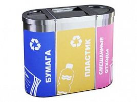 Урна Никель шлифованная