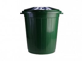 Мусорный бак 105 л зеленый