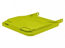 Крышка 240л желтая